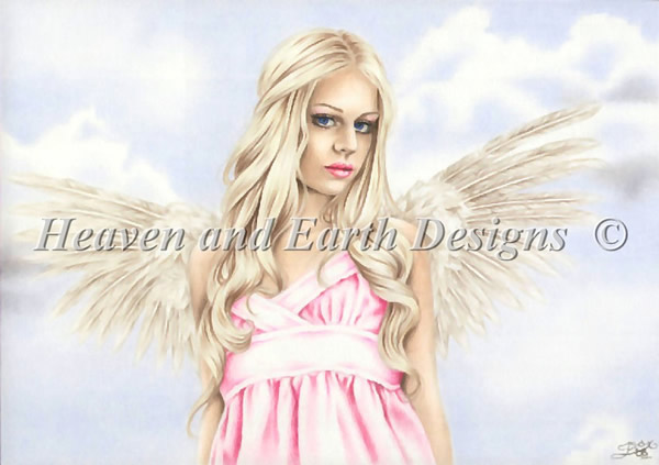 Angel in Pink - Click Image to Close
